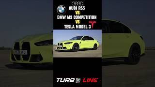 Bmw M3 Vs Rs5 Vs Tesla Model 3