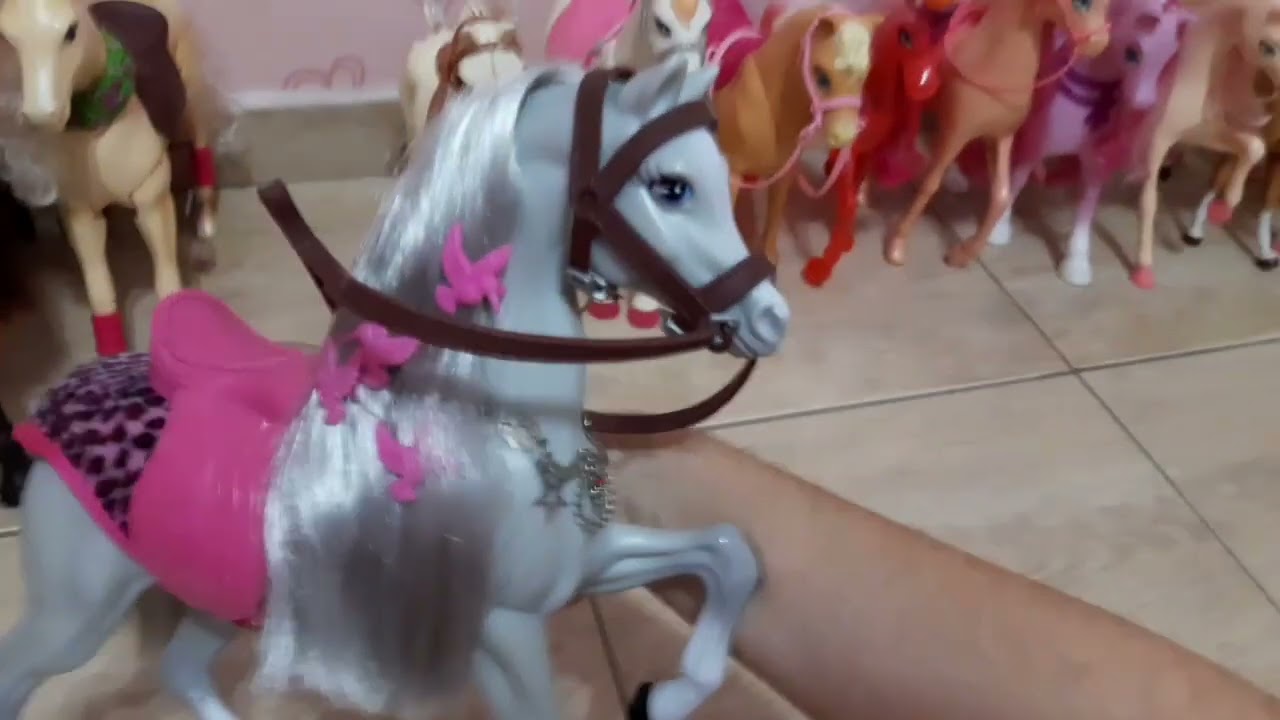 Meus cavalos de brinquedo
