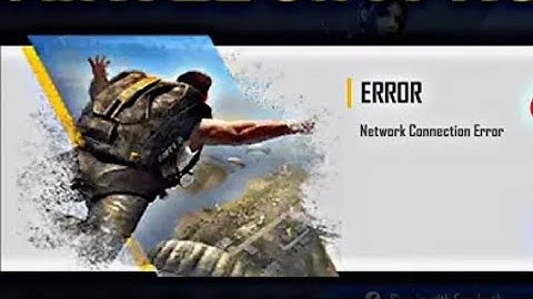 NETWORK CONNECTION ERROR FREE FIRE | AIRTEL SIM NETWORK CONNECTION ERROR IN FREE FIRE | FIX PROBLEM