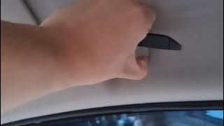 Pasang Handle Grip/ Pegangan Tangan di Sisi Pengemudi Mobil Innova Reborn 2015 - up