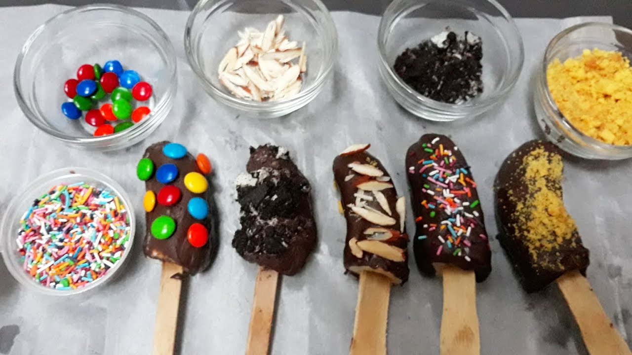 How To Make Frozen Chocolate Banana Pops |Chocolate Covered Banana |Banana Pops |Banana Popsicles