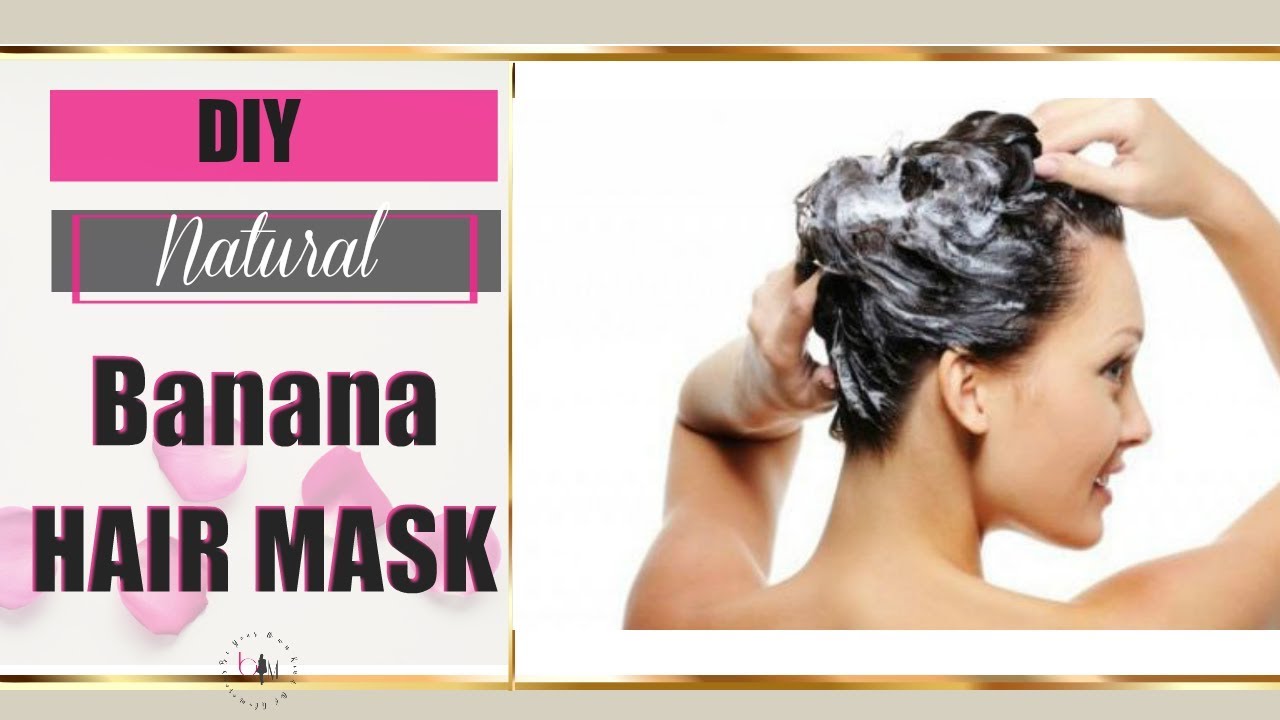 Banana Hair Mask How Get Shiny Hair TamiGlamiMumi YouTube