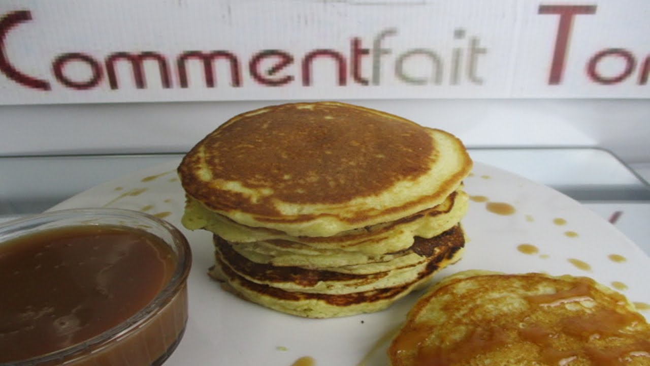 Comment faire des PANCAKES AMERICAIN -  pancake facile 