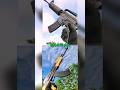 Cardboard M4-A1 versus AK-47 #cardboard #airsoft #guns #military  #papercraft #papergun