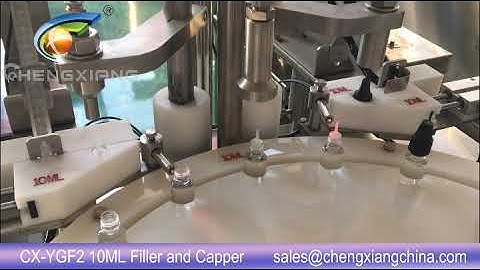 【CHENGXIANG Machinery】10ml Bottles E-liquid Filling Machine
