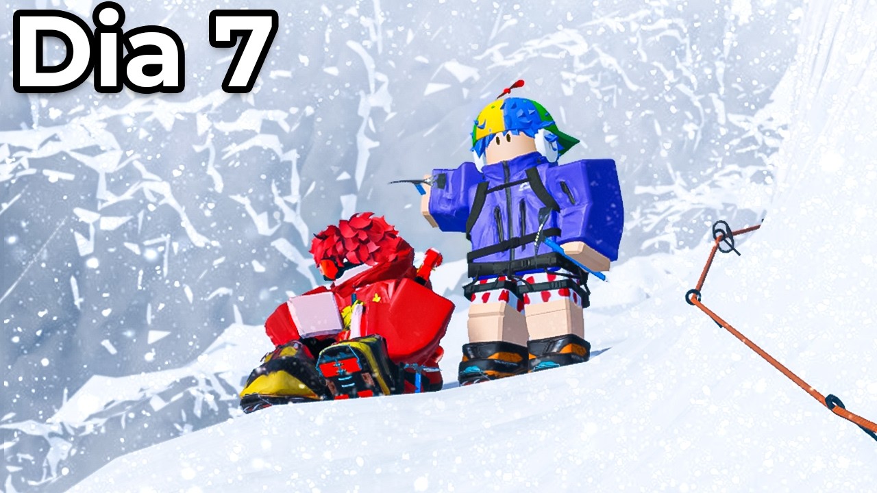 Sobrevivimos a la MONTAÑA mas PELIGROSA  de Roblox