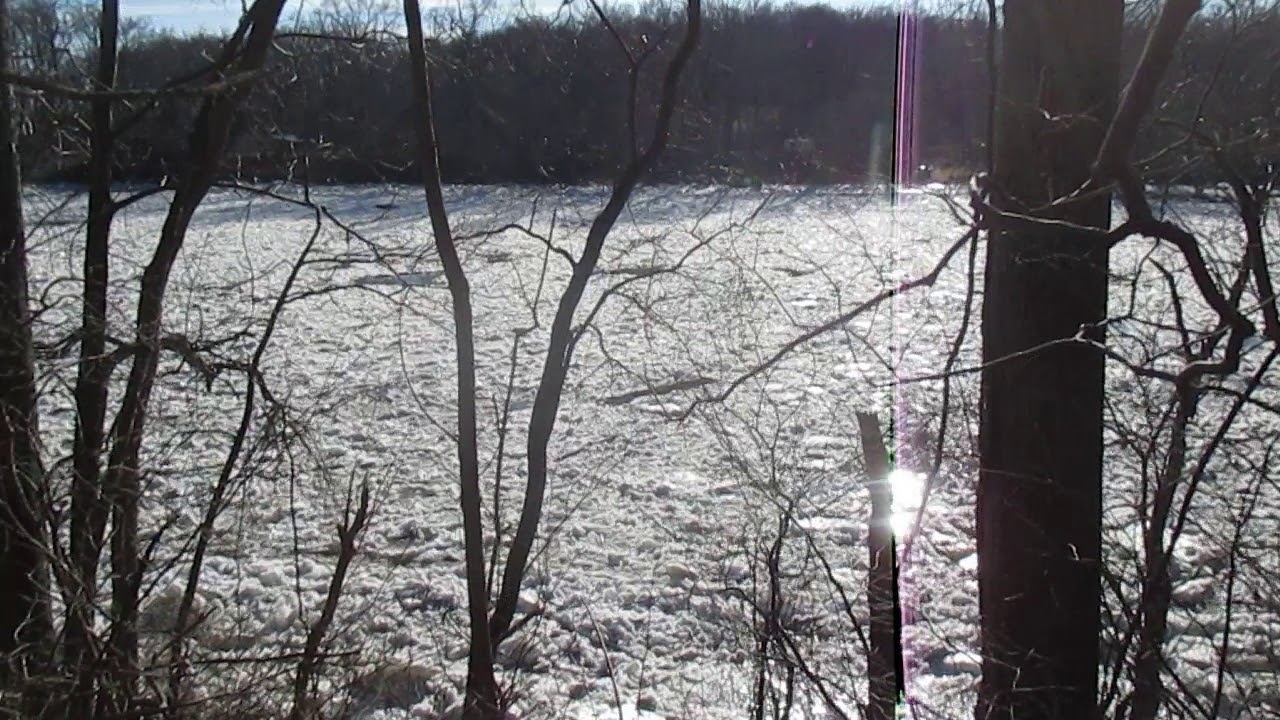 Potomac River Ice Flow below McCoy's Ferry Clear Spring MD Washington