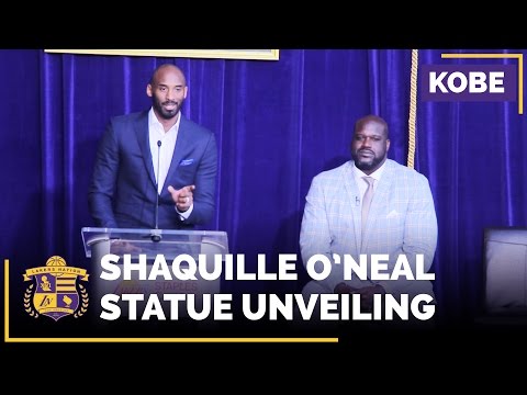 Kobe Bryant's Speech At Shaq's Statue Unveiling