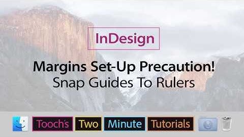 InDesign - Margins Precaution Snap Guides