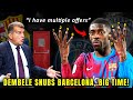 Dembele rejects Barcelona and other transfer news