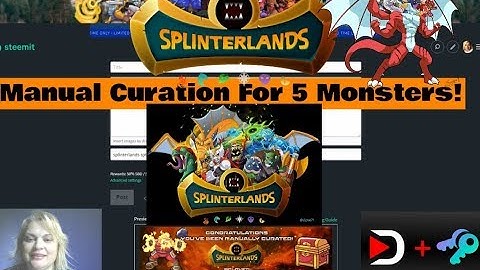 Manually Curating Your Posts For Steem Monsters on the STEEM Blockchain!