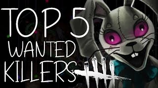 Top 5 WANTED KILLERS for a FNAF x Dead by Daylight Chapter 2