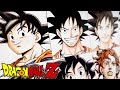 Drawing goku in different anime styles12dragonball super 