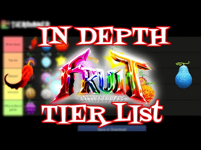 Fruit Battlegrounds Tier List - Gamer Journalist