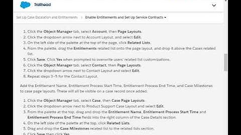 Enable Entitlements and Set Up Service Contracts