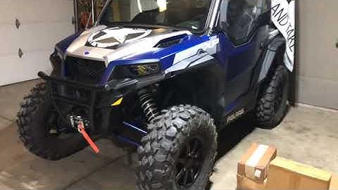 2020 Polaris General XP 1000 gets Grizzz Tek guards and the Denali snow plow is here!