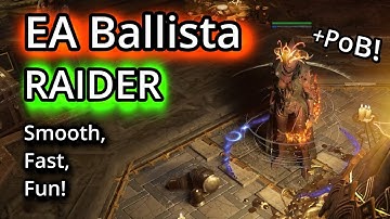 Raider Explosive Arrow Ballista (PoE 3.22) Build Guide + T16 gameplay + PoB