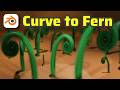 Spiral Curve Roll Up Blender Geometry Nodes Tutorial