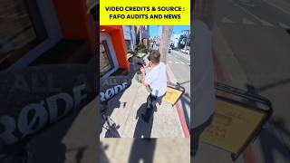Angry Restaurant Owner Found Out Real Quick #pepperspray #firstamendmentaudit