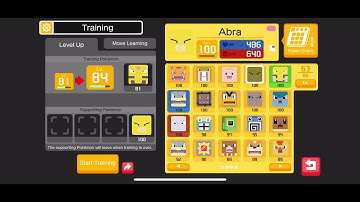 Evolving my shiny abra