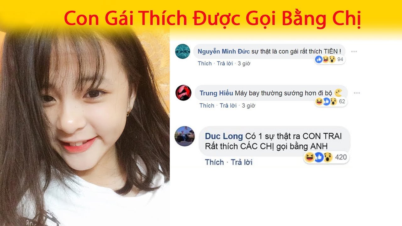 Top Comment - Con gái thích được gọi bằng chị - Chị Google - Phần 47 - YouTube