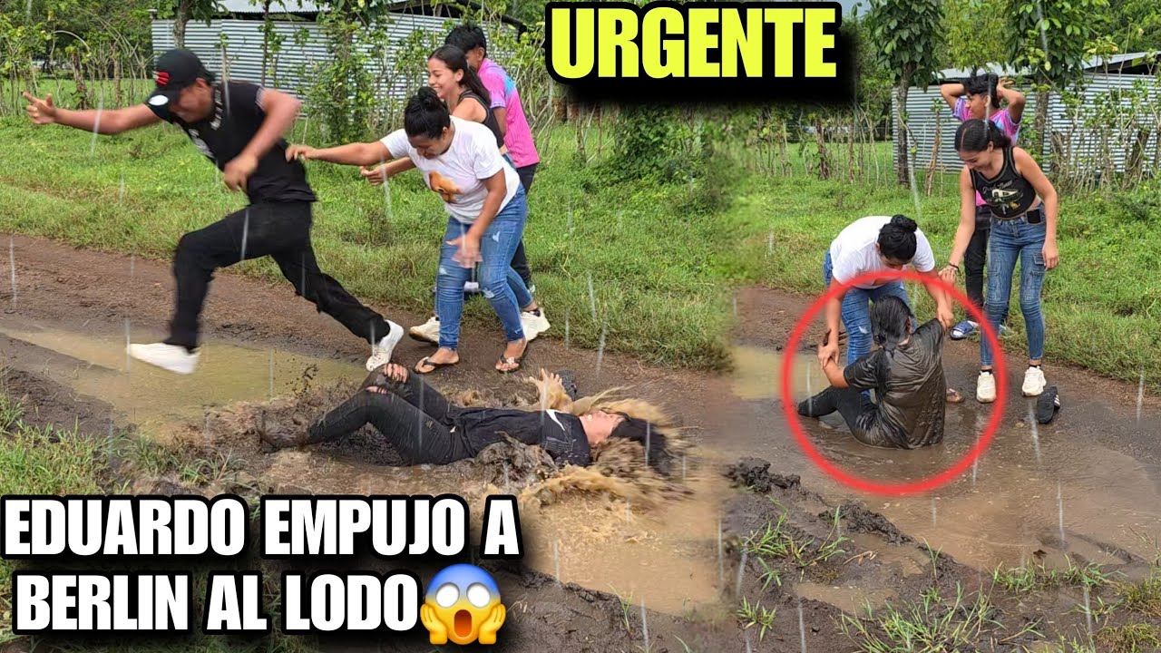 EDUARDO HIZO Empuj4da A BERLIN A Este Gran CH4RCO De Lod0😭BERLIN Se Quedo Llorando Bajo La Lluvia💔