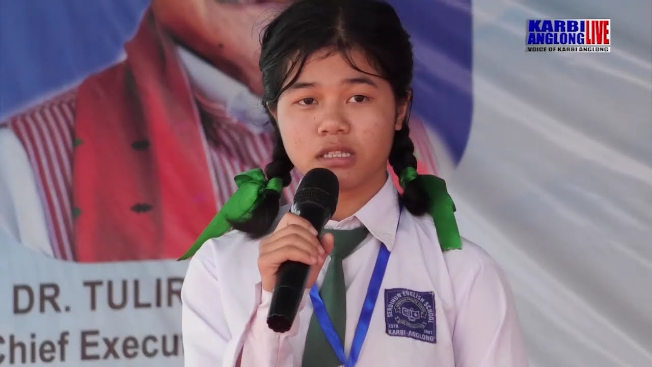 Assam Gaurav Awardee Binong Teron chepatirpi pen Nithom an 1st Borjan Education Mega Event kepachun.