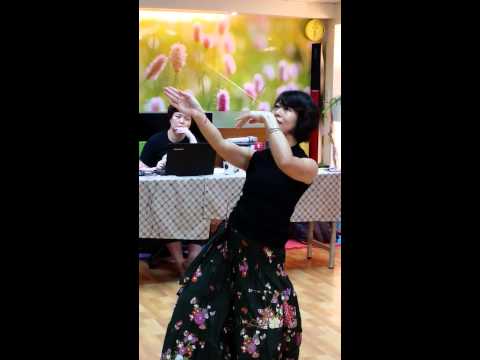 覺知舞者(張明惠)掠動