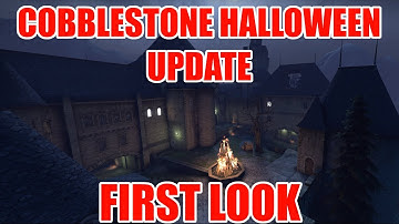 COBBLESTONE HALLOWEEN UPDATE | First Look | Counter-Strike Global Offensive