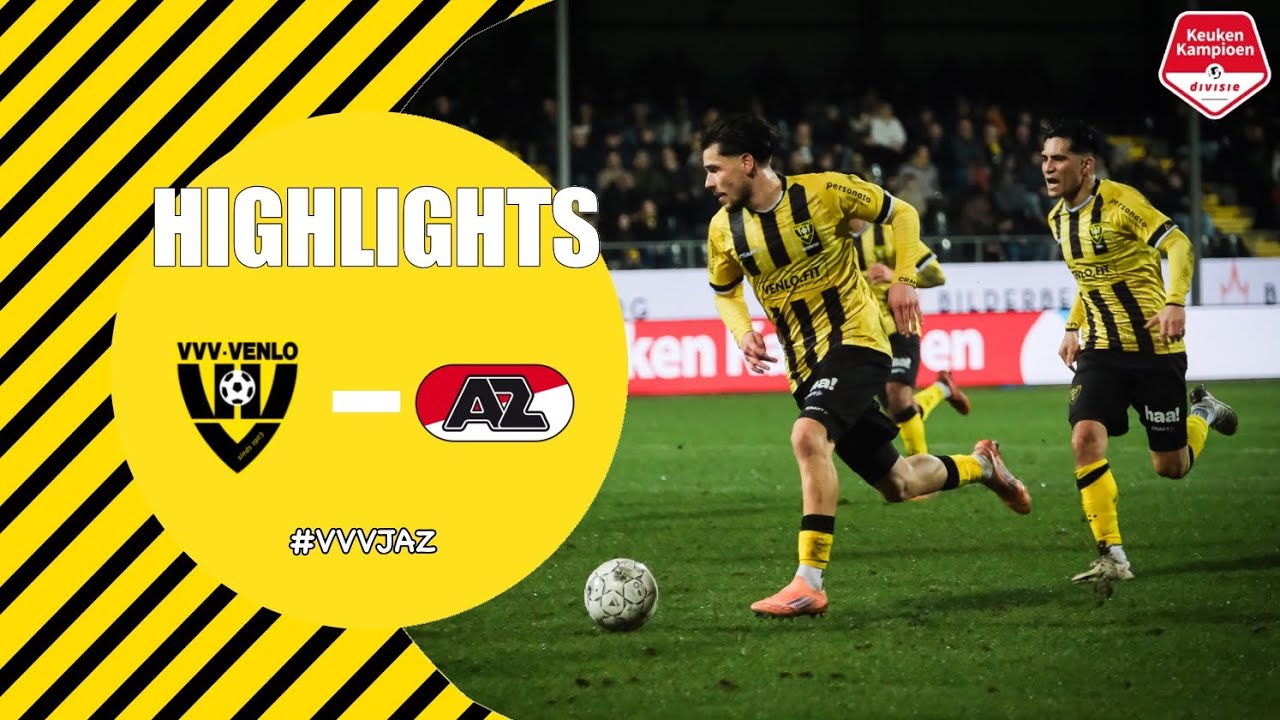 HIGHLIGHTS - VVV-Venlo vs Jong AZ Alkmaar