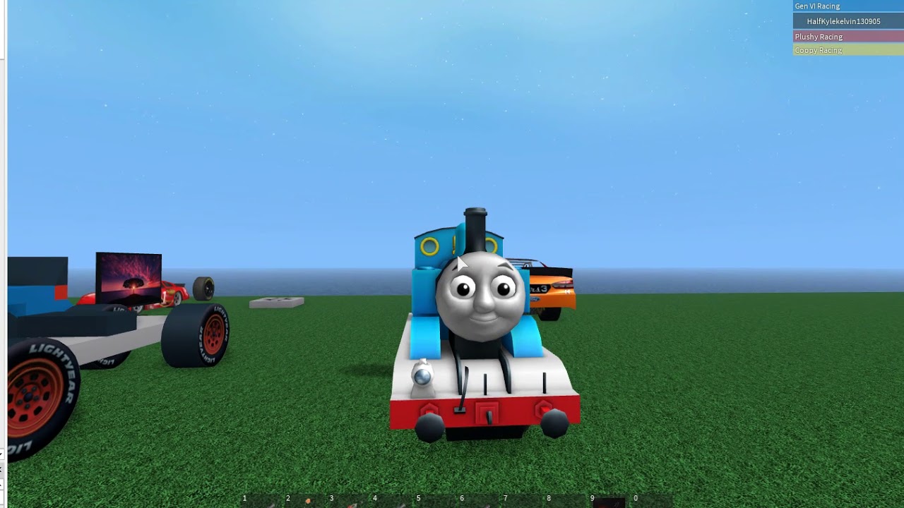 Thomas The Tank Engine Mesh Prop On Roblox Youtube - meshes mario roblox