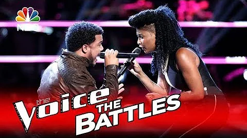 The Voice 2016 Battle - Courtney Harrell vs. Ethan...