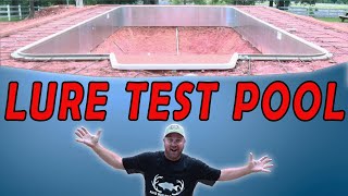 My Dream! Im Building a Massive Lure Testing Pool! So WE can Learn!