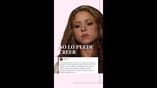 Shakira NO Lo Puede CREER Y Alza Su Voz En Def€nsa Amir Nasr