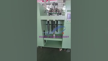 Laboratory use roving machine/ Small size roving frame/ Small size simplex machine #spinningmachine