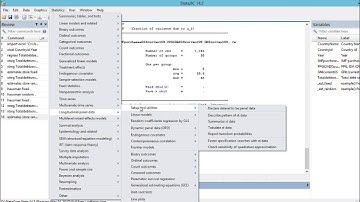 Économétrie des données de panel:test de spécification de hausman avec stata (Fixe vs Aléatoire)