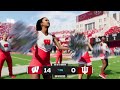 College Football 25: Wisconsin vs #17 Indiana - Week 6, CS7 | CPU vs CPU Dynasty!