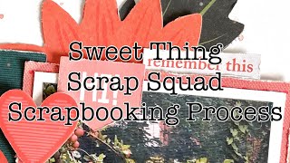 Day 2-12 Days of Autumn Scraplifts | Scrap Squad | Scrapbooking Process