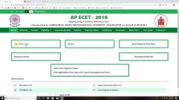 AP ECET 2019 RANK CARD RELEASED|| DOWNLOAD|| BSD SAI DEEPAK TELUGU TECH
