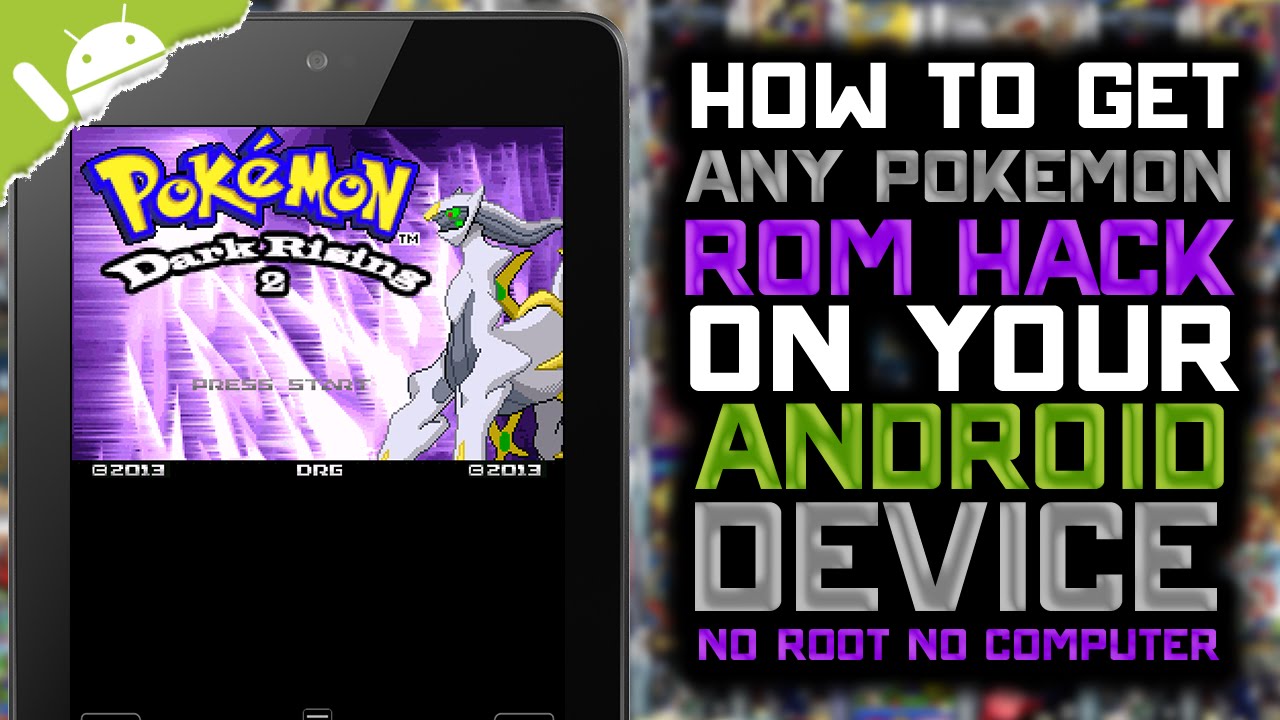 Android: How to Get Randomized Pokemon ROM Hacks (NO COMPUTER) (NO ROOT) 
