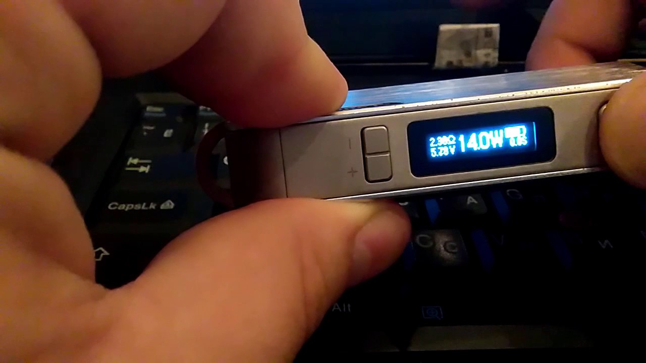 Innokin CoolFire 4 TC 18650 resistance jumping