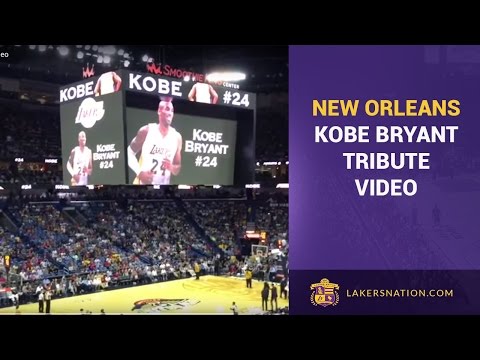 New Orleans Kobe Bryant Tribute Video