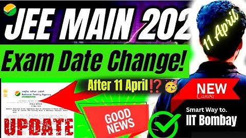 JEE Mains 2026 Exam date Change  😳|  NTA Latest update 🚨| JEE Mains Registration 2026 | 99%ile #jee 