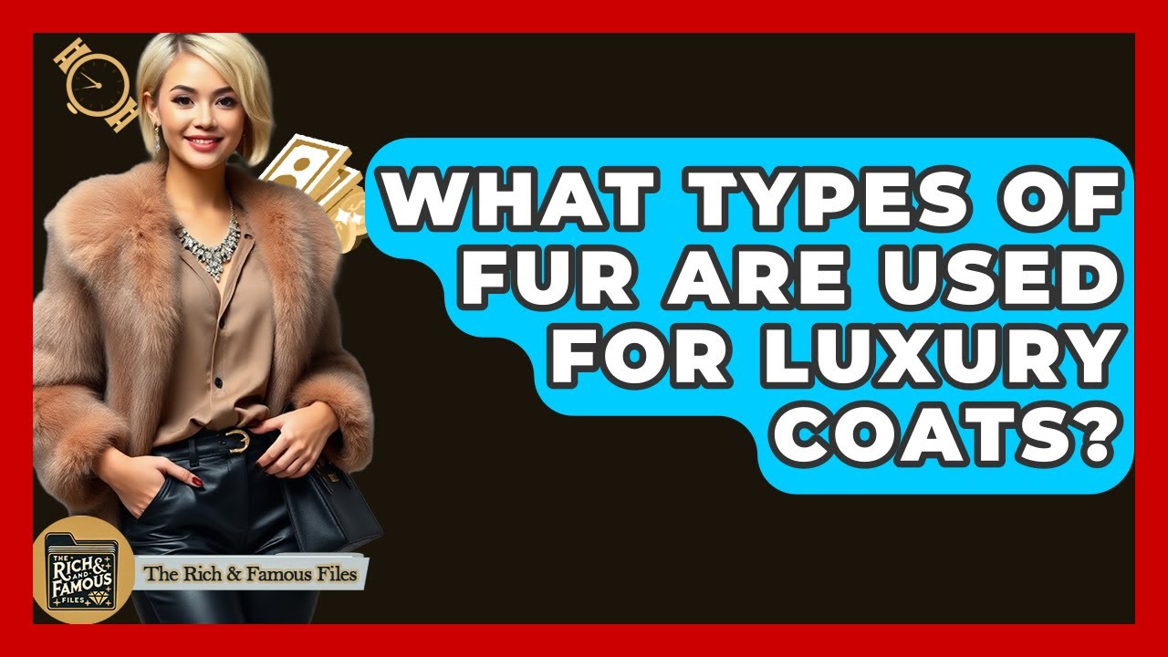 What Types Of Fur Are Used For Luxury Coats? - The Rich And Famous Files