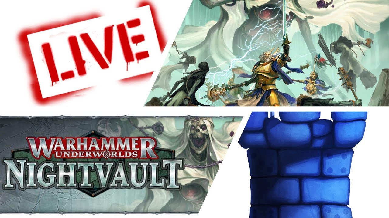 LIVE!!: Warhammer Underworlds: Nightvault with Sam and Vernon