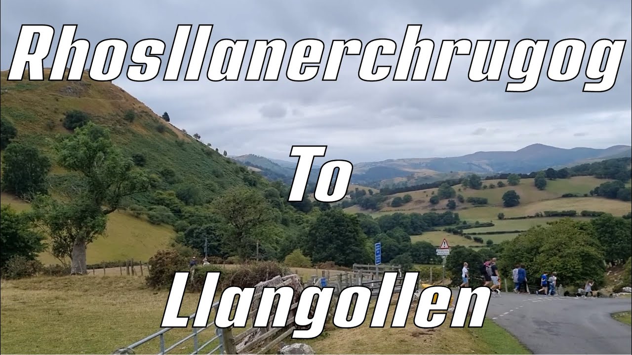 Rhosllanerchrugog To Llangollen Cycle Ride 21/08/2022