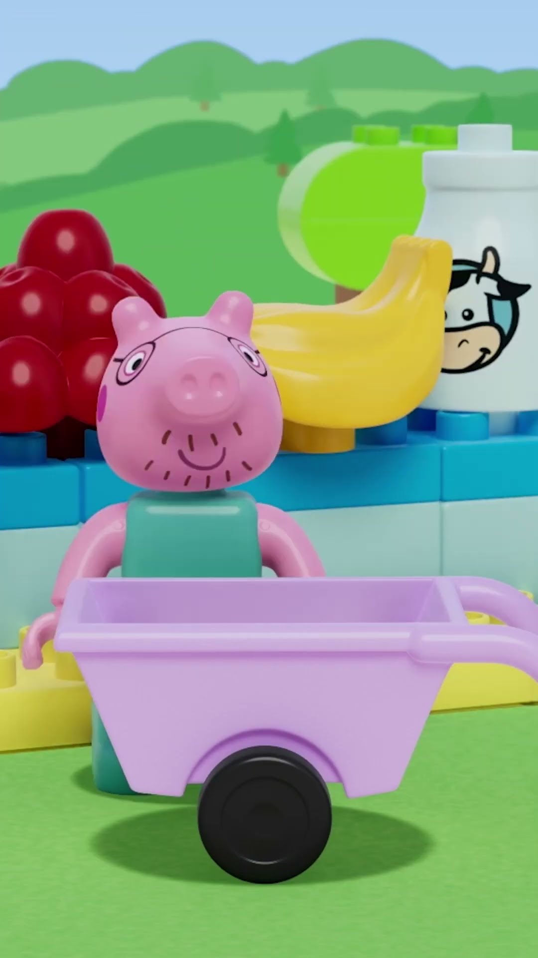 Canção da Lista de Compras #Shorts #PeppaPig #LEGODUPLO