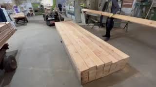 Machining Larch Cladding