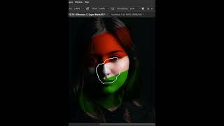 how to add indian face paint on face easily in photoshop 2023 screenshot 4