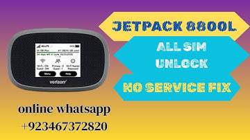How to UNLOCK Verizon Jetpack MiFi 8800L ||  Verizon MiFi 8800L UNLOCK TUTORIAL